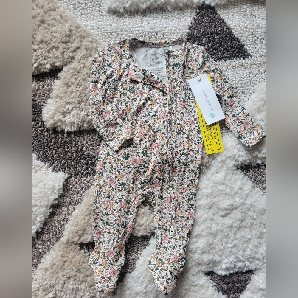 Angel Dear footie pajamas NWT